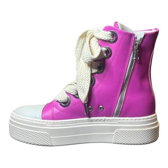 Cristianzerotre CRO3 Calipso 300 Platform Sneakers Fuchsia Pink Size 39 w/ Box - Picture 6 of 13